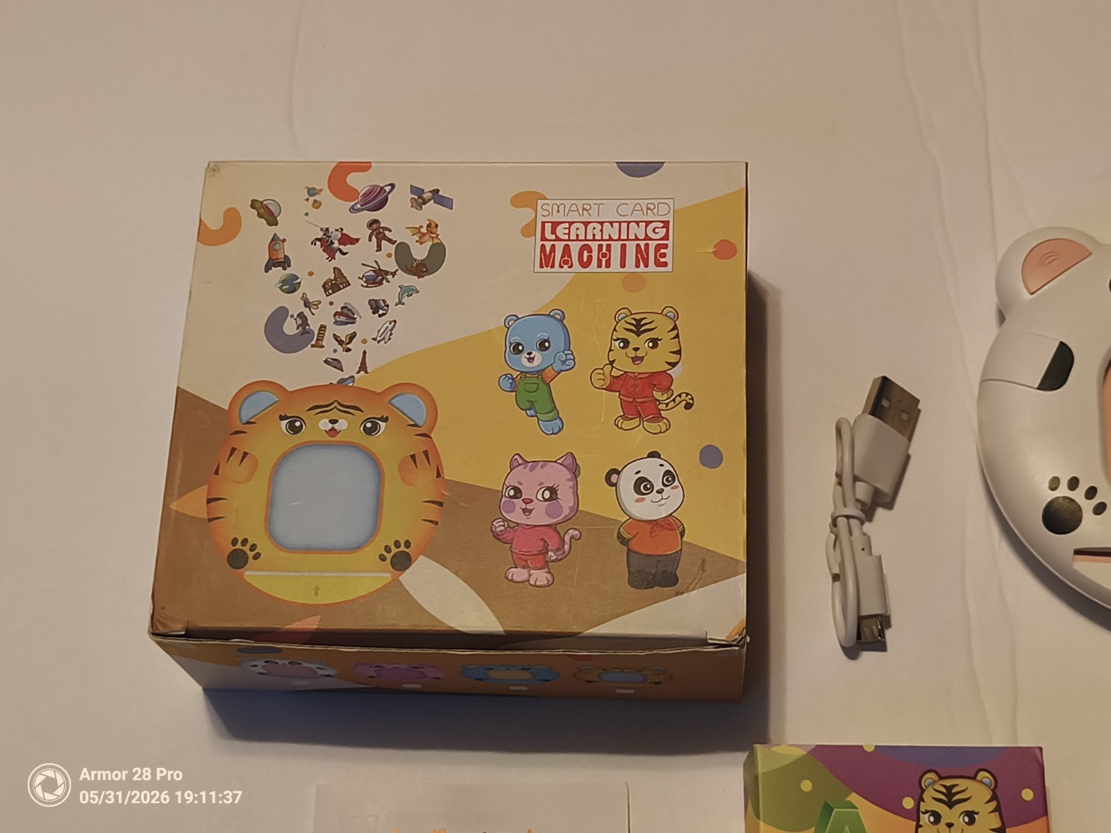 Smart Card Learning Machine With Audio, Food, Animals, Shapes, People, Etc