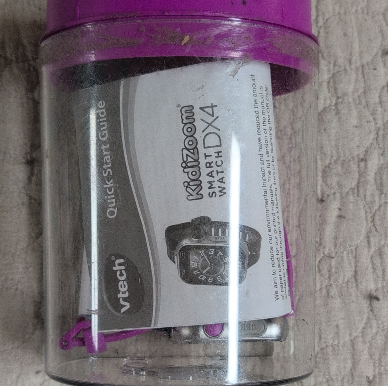 VTech Kidizoom Smart Watch DX4 Purple 2024 Ages 4-7 8-11 Years