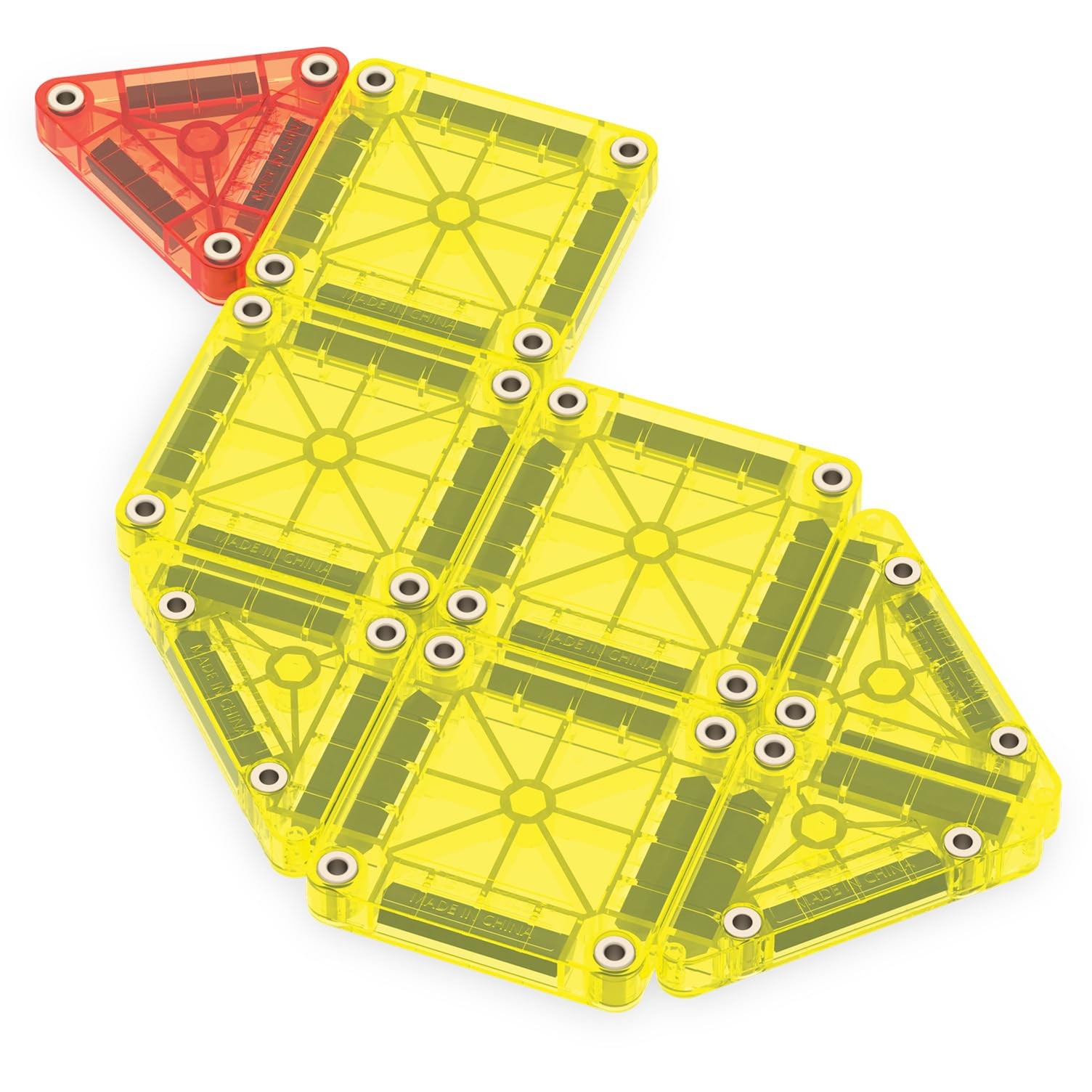 MAGNA-TILES microMAGS Travel Set Deluxe Small, Red, Blue, Yellow, Green, Etc.