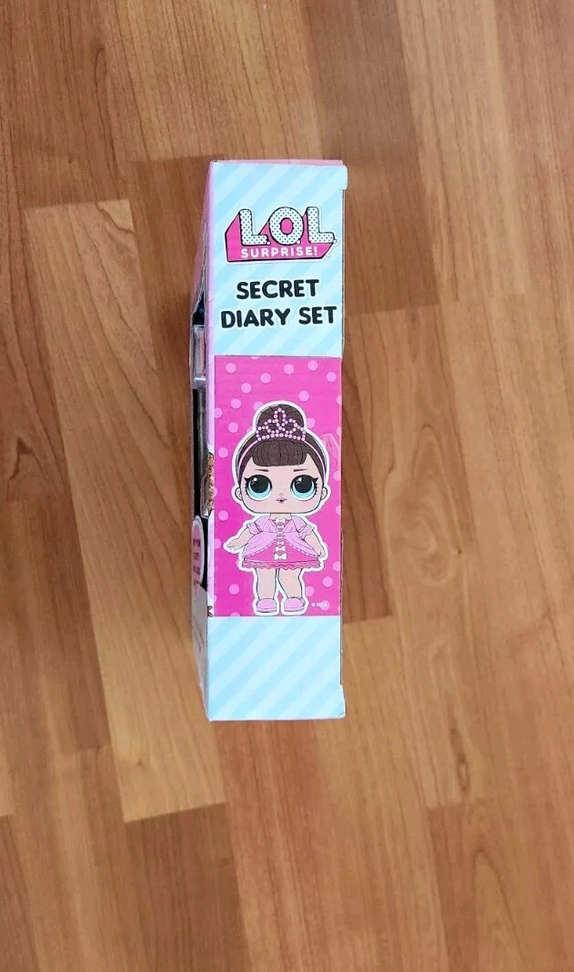 New LOL Surprise Secret Diary Set, Stickers Stamps Pen Lock and Key