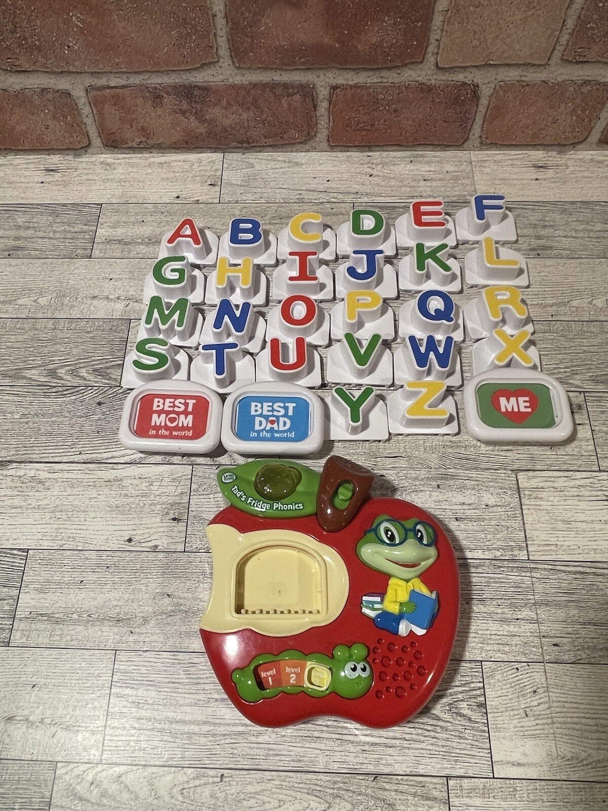 Leap Frog Tad’s Fridge Phonics Learning Toy Complete Magnetic Alphabet 2018 Toy