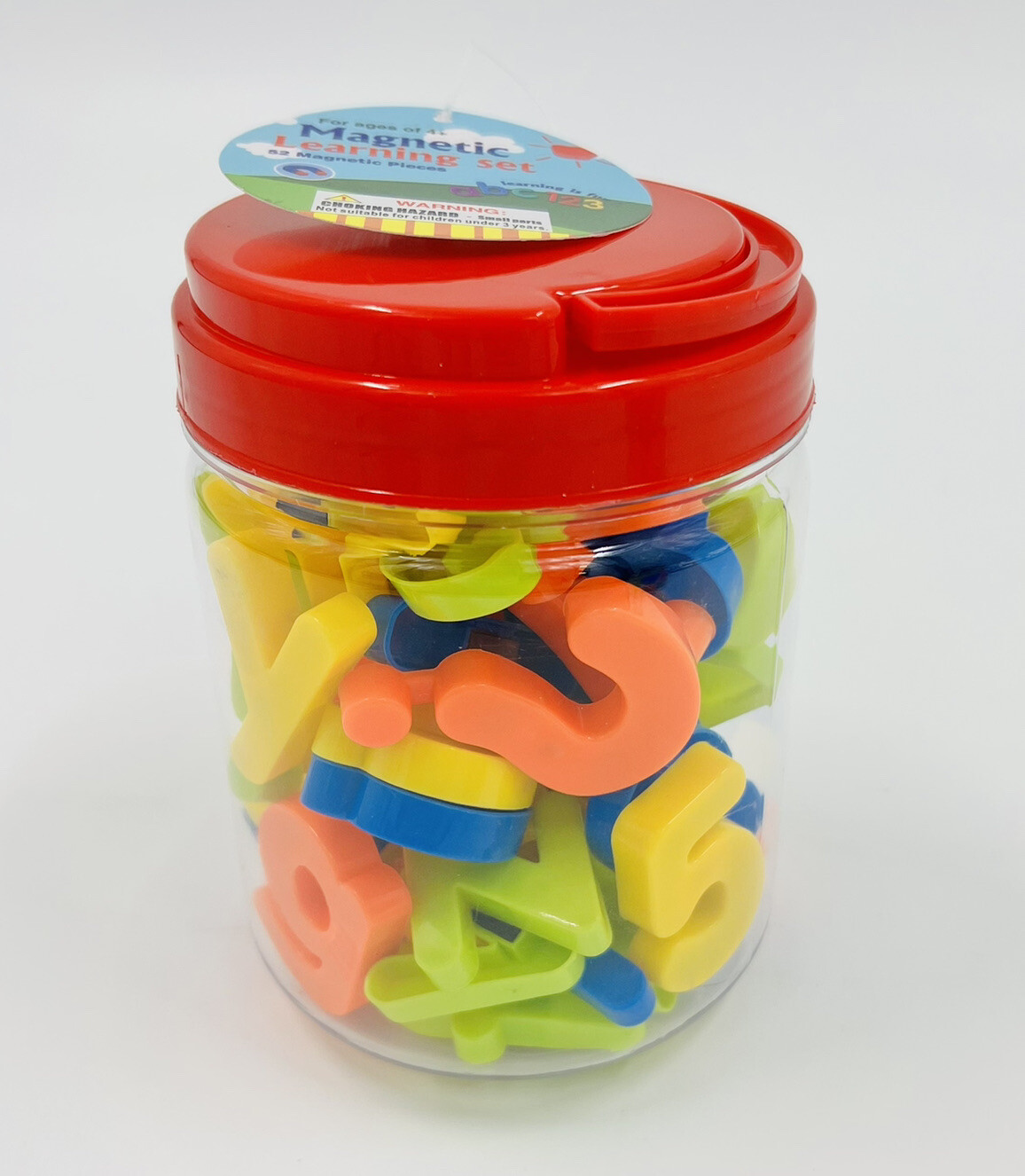 Magnetic Letters & Numbers for Toddlers Plastic Alphabet ABC 123 Fridge Magnets