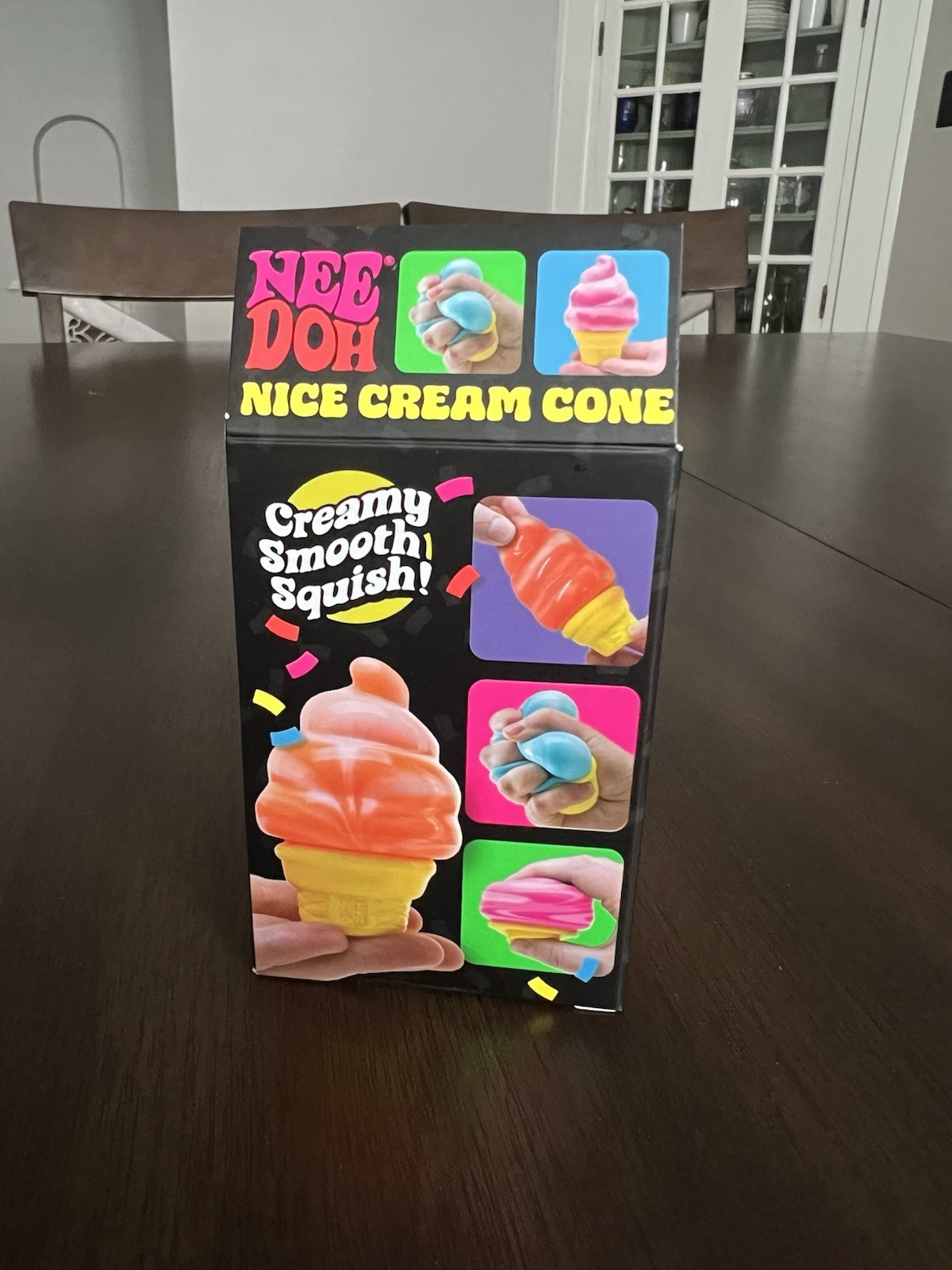 Pink NeeDoh Nee Doh Nice Cream Cone Authentic