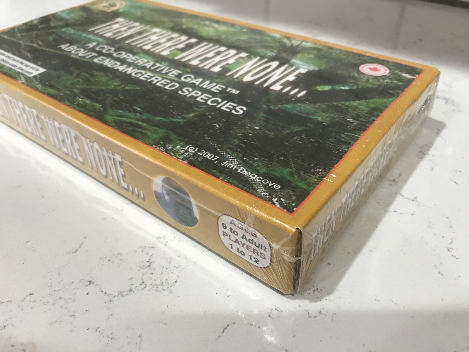 Then There Were None – Educational Science Game by Family Pastimes – NEW