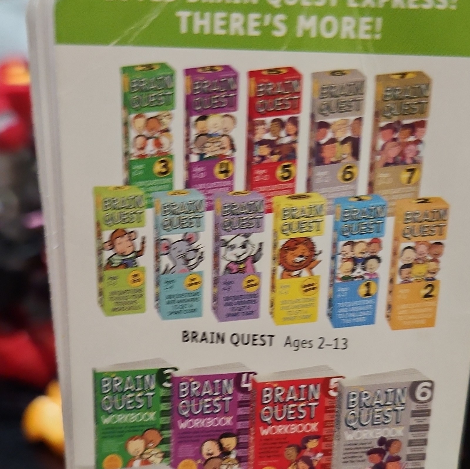 Brain Quest Express Grade 2 Ages 7-8 Question & Answer Cards Deck
