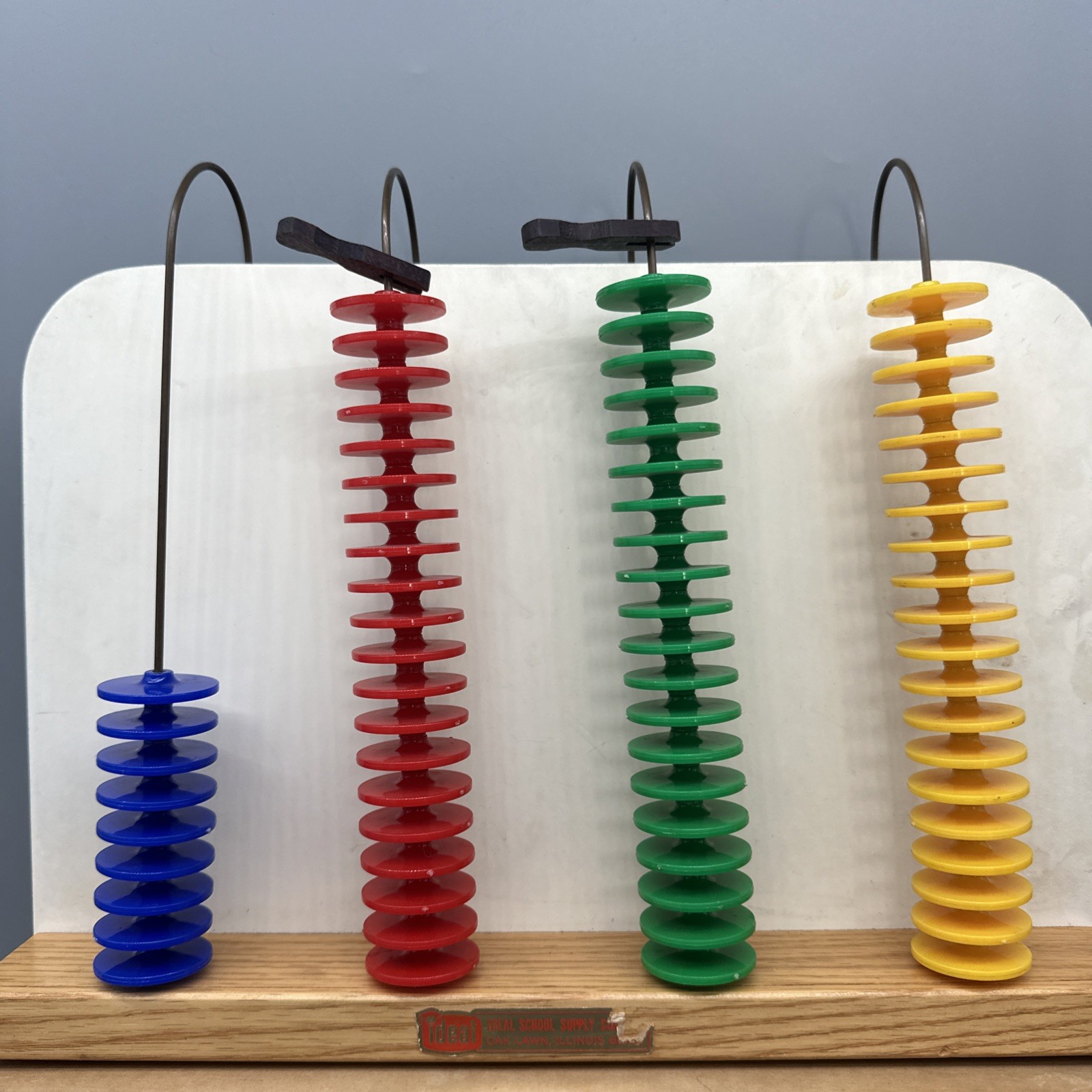 Rare IDEAL No. 748 MODERN COMPUTING ABACUS -1954 W/ Original Box And Instruction