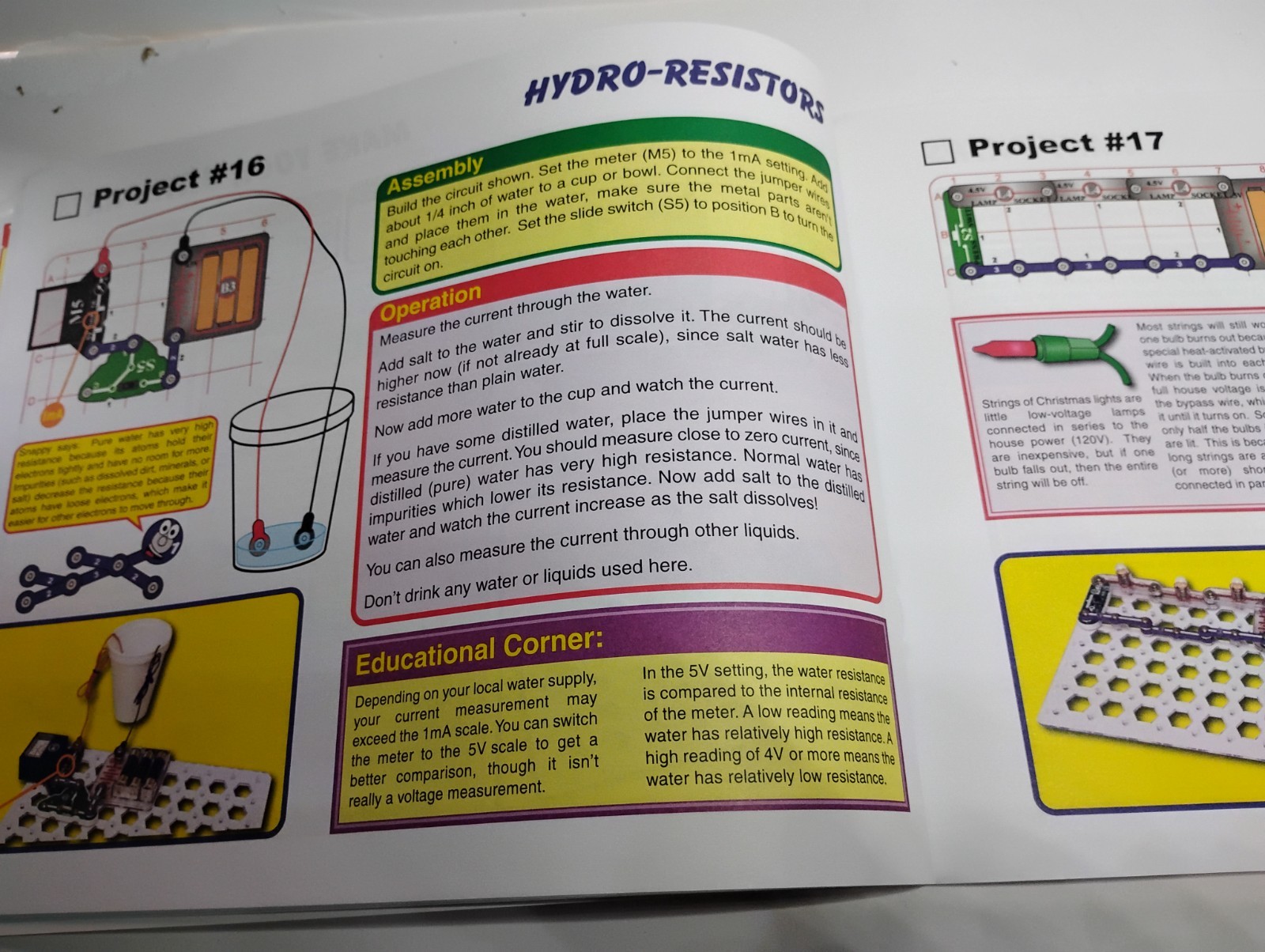 Snap Circuits by Elenco Snaptricity projects 1-78 instruction Manual