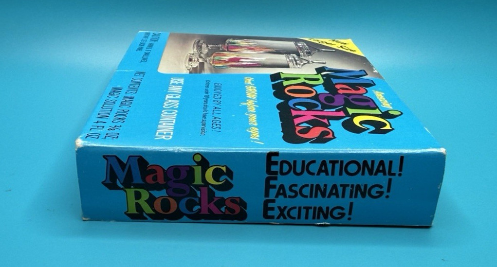 Vintage NOS 1976 Magic Rocks Made In The USA w/Original Box