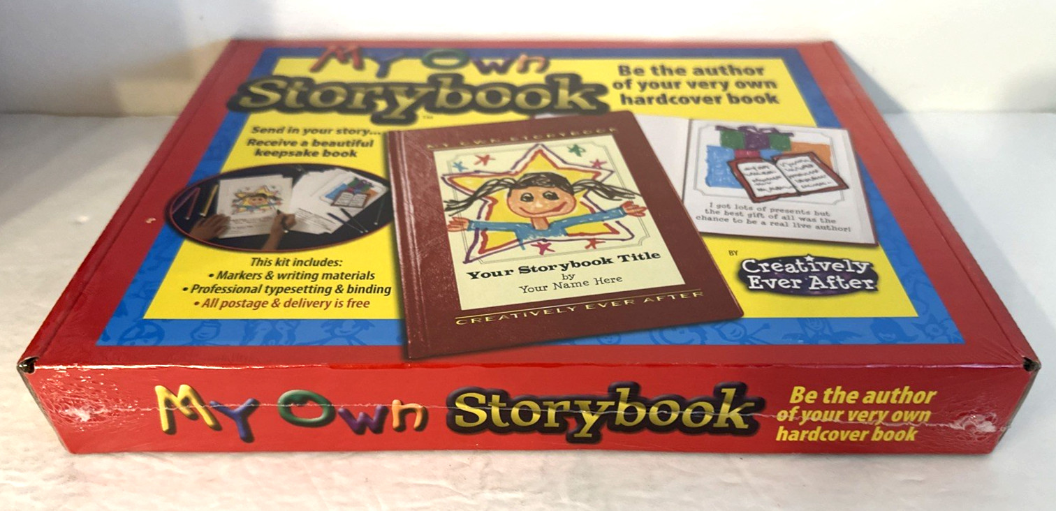 My Own Storybook Kit Be The Author Of Your Very Own Hardcover Picture Book NEW