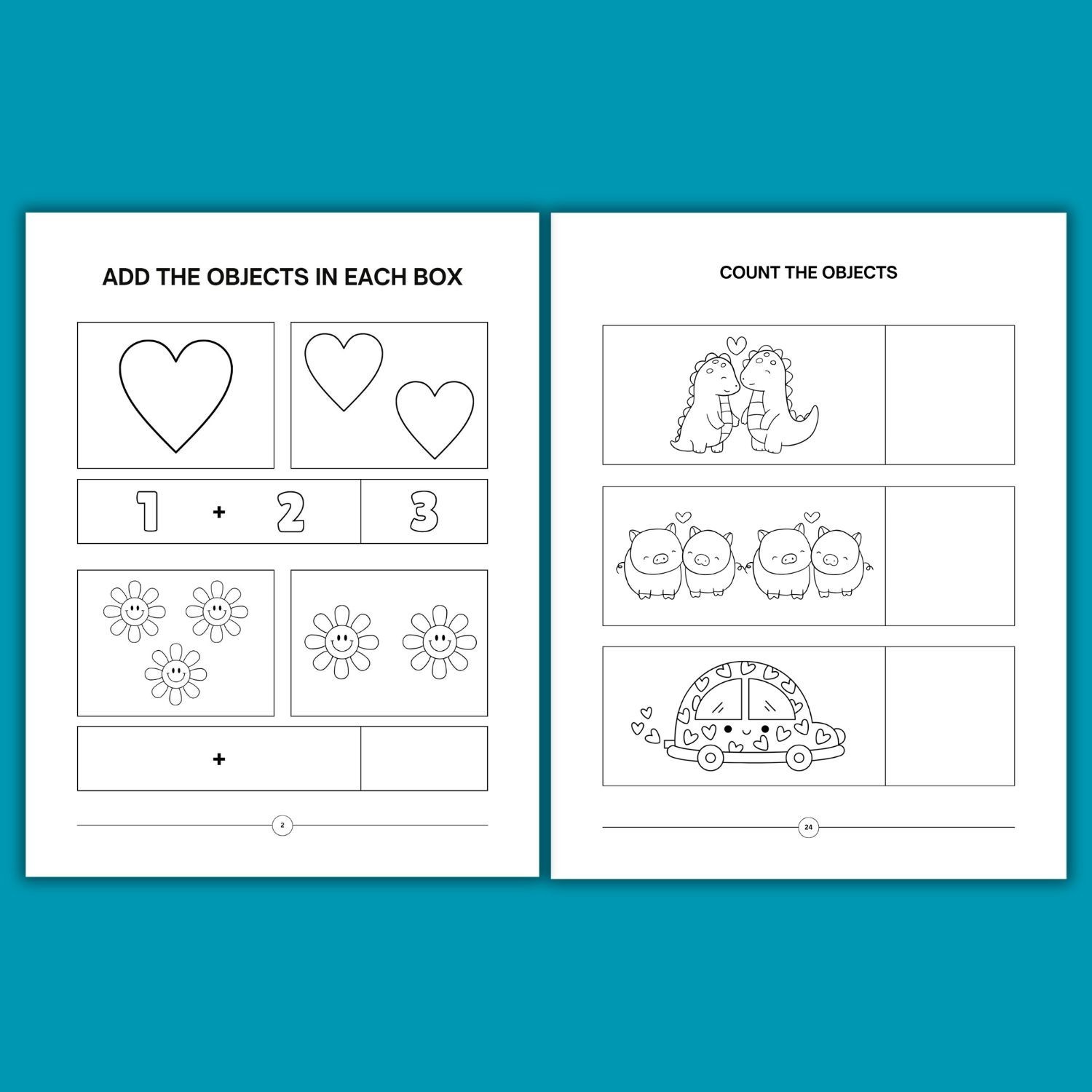 Complete Kids Math Activity Workbook Bundle | Ages 4-9 | Printable Worksheets