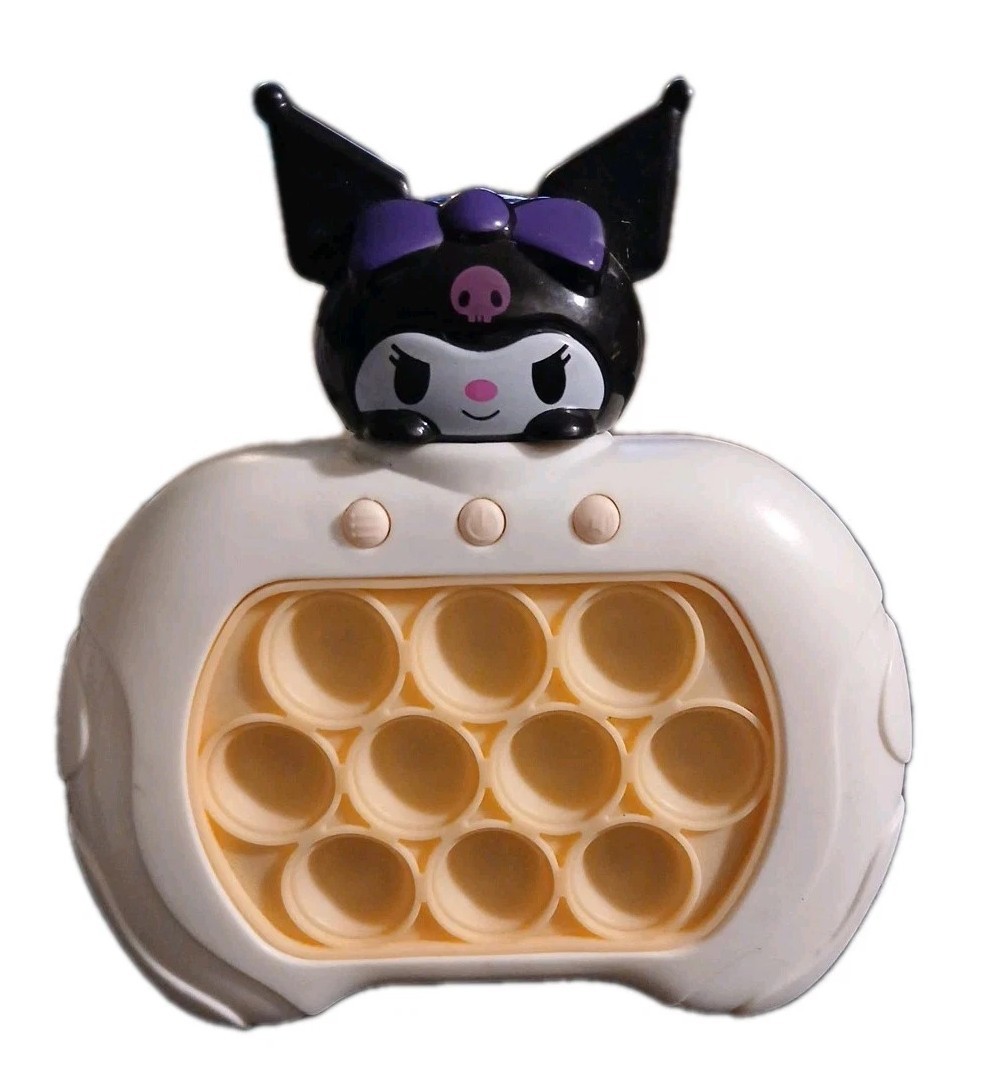 Quick Push Bubbles KUROMI Console Game POP IT Sensory Toy