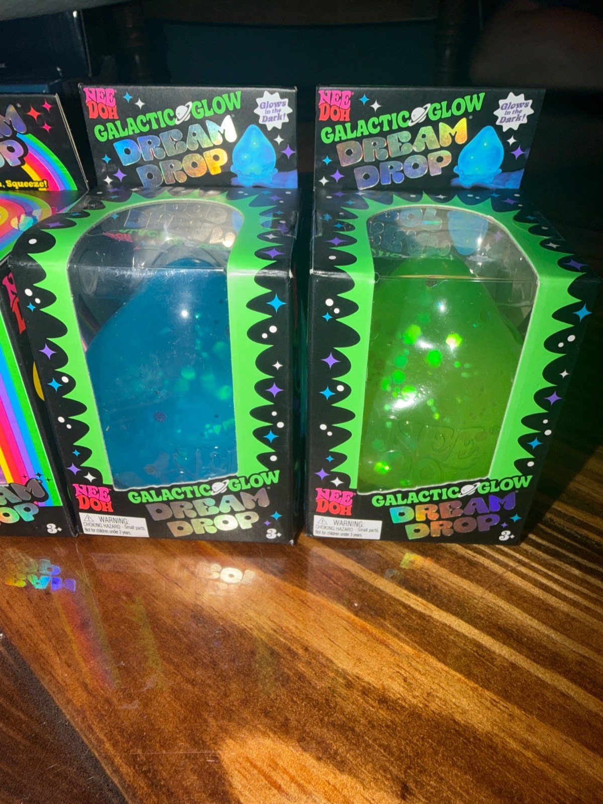 Needoh Galactic Glow Dream Drop NIB authentic NeeDoh