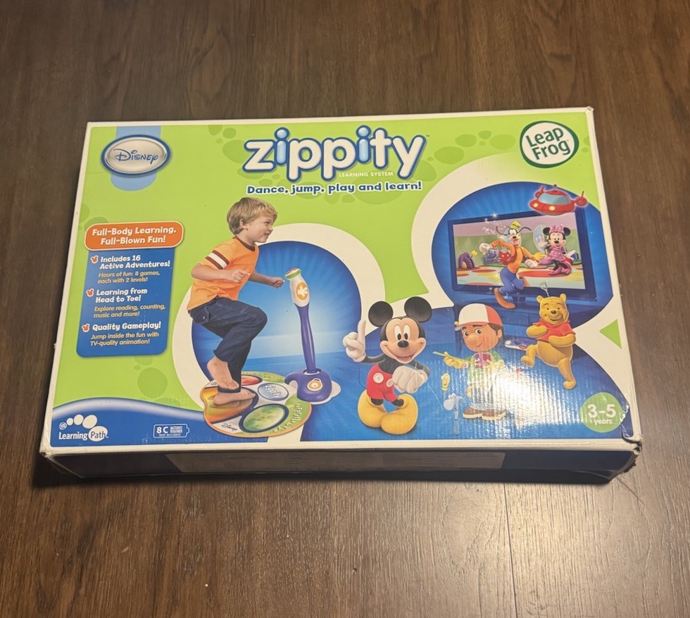 Disney LeapFrog Zippity Learning System Interactive Mat Wireless Learning Toy