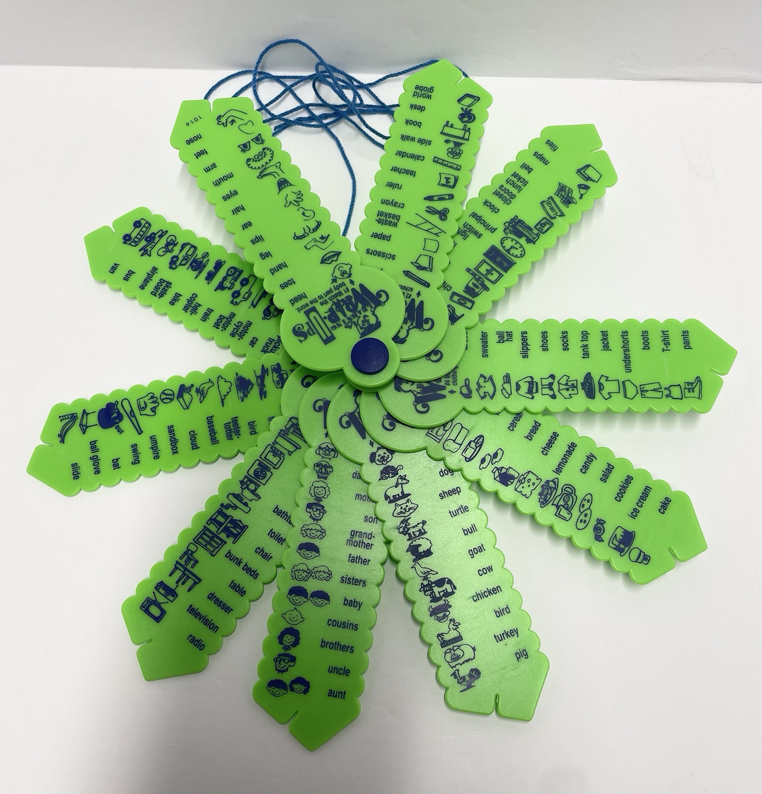 Set of 2 Learning Wrap Ups Keys – Sight Words and Basics Educational Toy