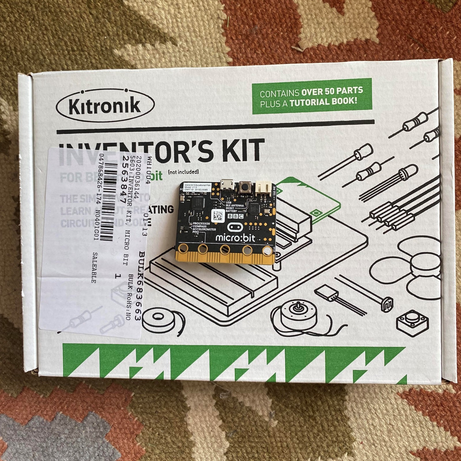 BBC micro:bit PLUS Kitronik Inventor’s Kit