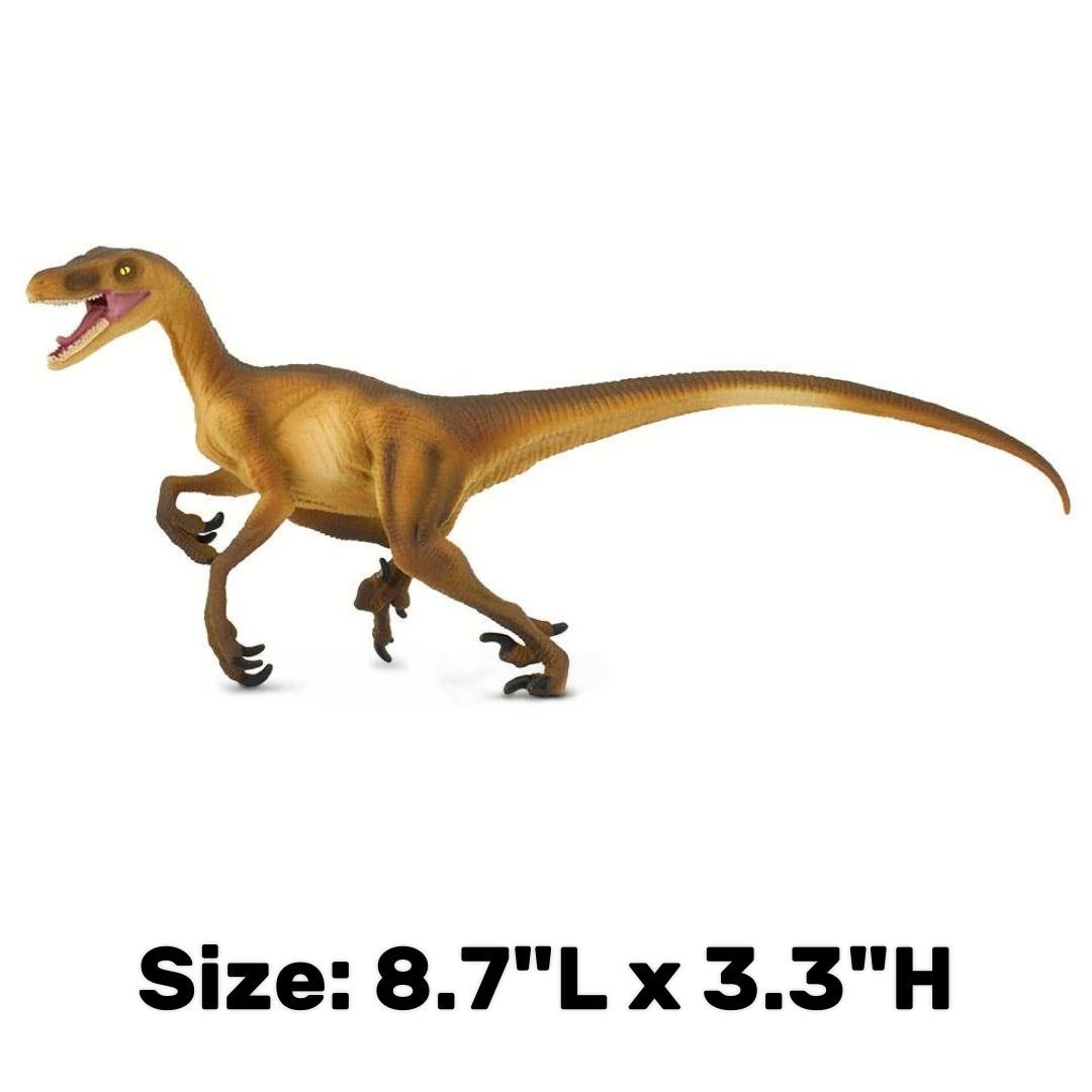 Safari Ltd Velociraptor Dinosaur Figurine Collectible Toy Figure 299929 NEW