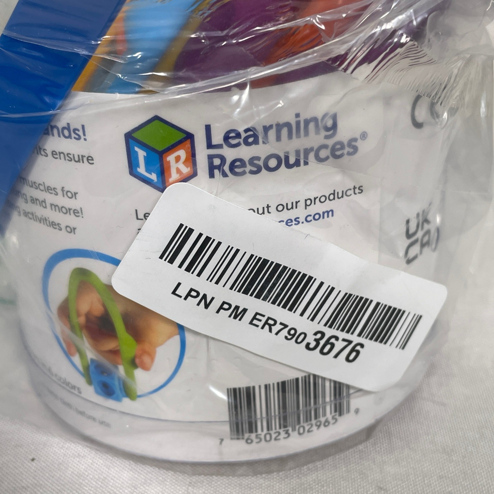 Learning Resources Easy Grip Pencil Grips, Assorted Colors, 12 Count Ages 2+ NEW