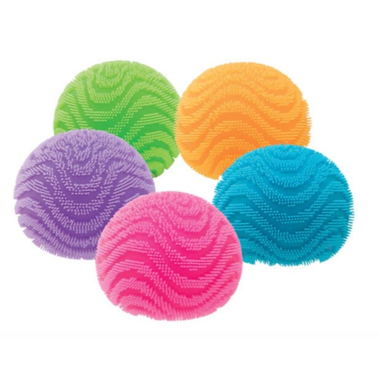 🧡ORANGE🧡 NeeDoh Fuzz Ball Stress Ball Squish Toy! – NIB!