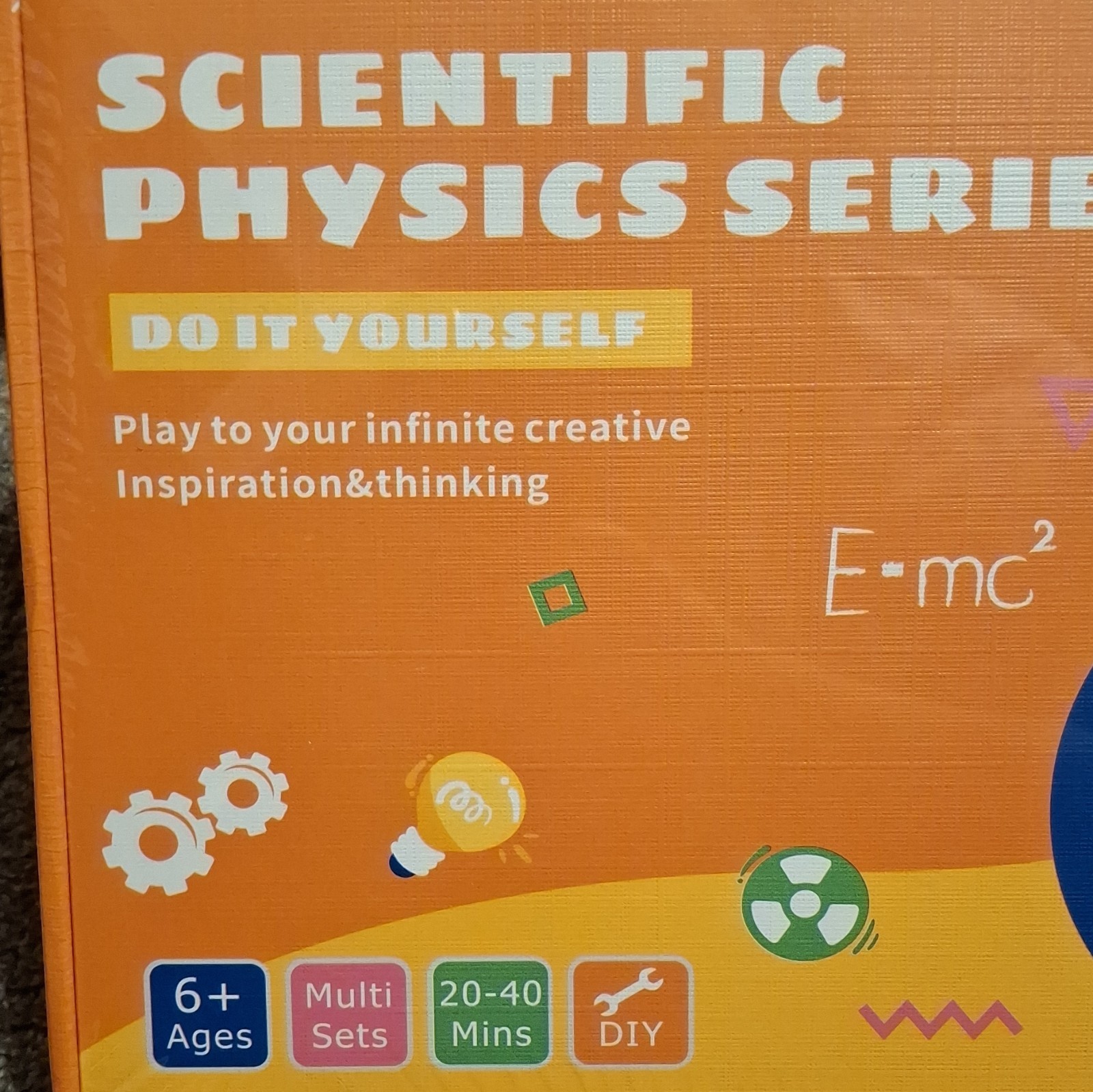Scientific Physics Series DIY STEM Educational Science Kit Ages 8-12 X003Y4C5ET