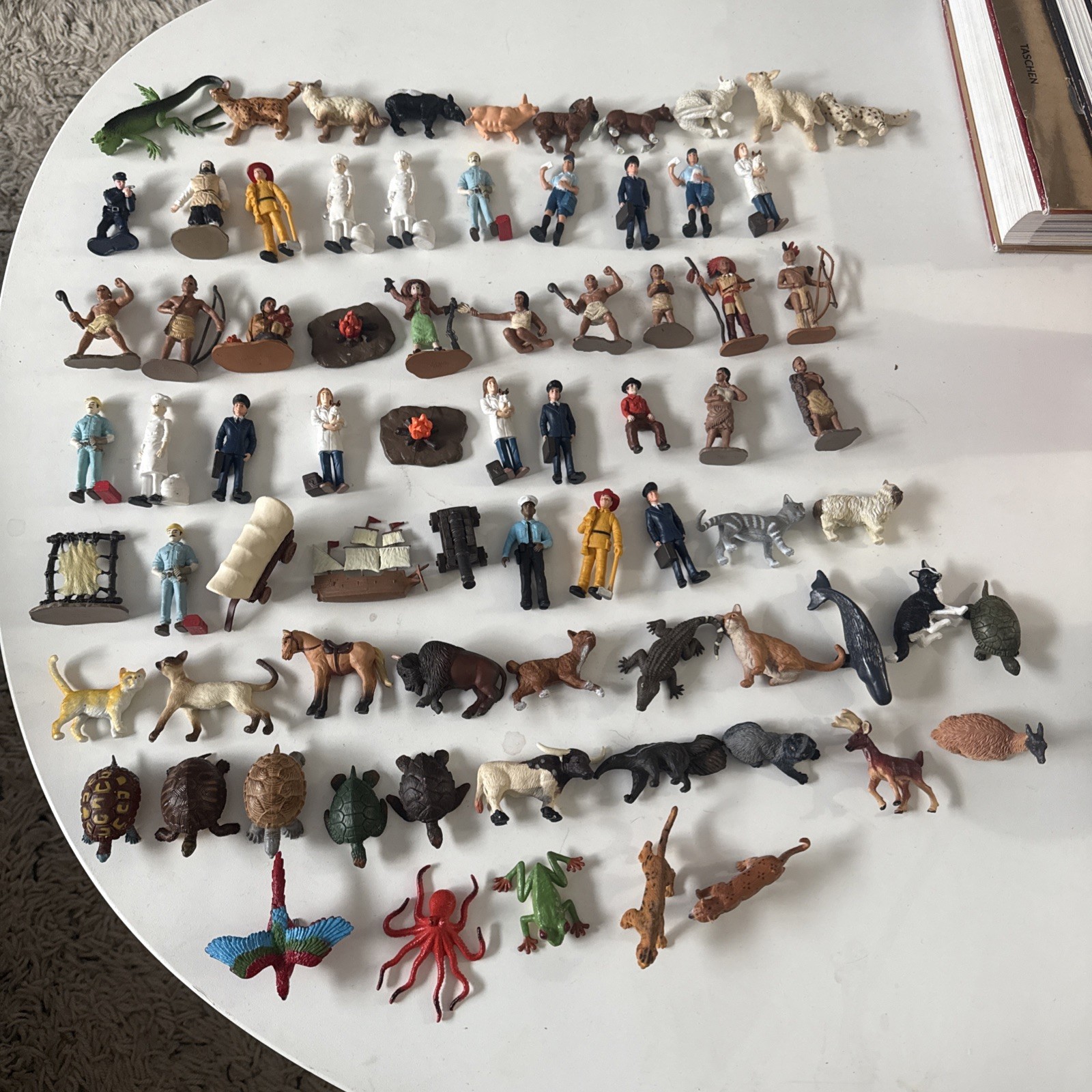 Lot Of 75 Individual Safari Ltd Good Luck Minis (Mini Animals, People)