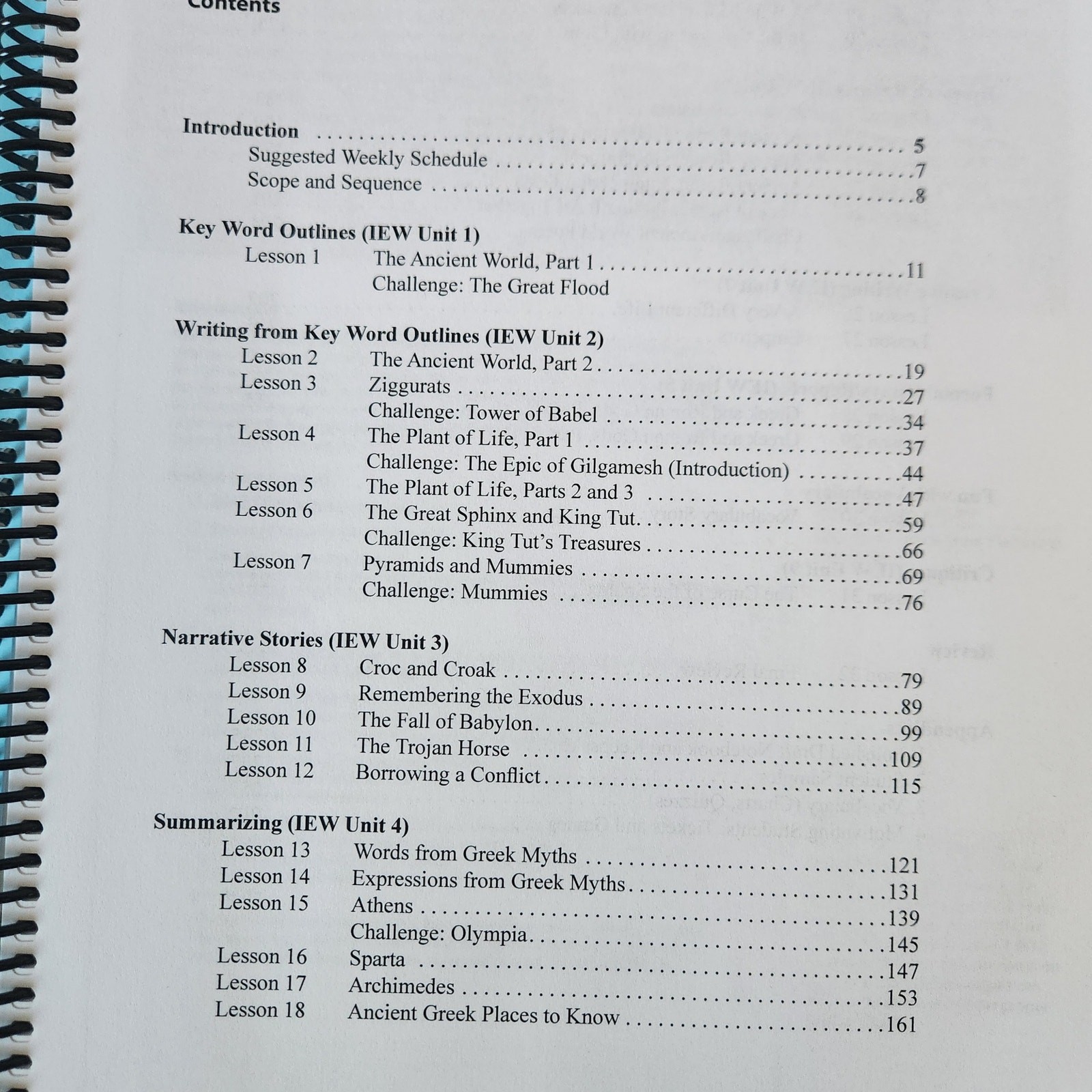 IEW Ancient History-Based Writing Lessons Teacher’s Manual 4th Ed Lori Verstegen