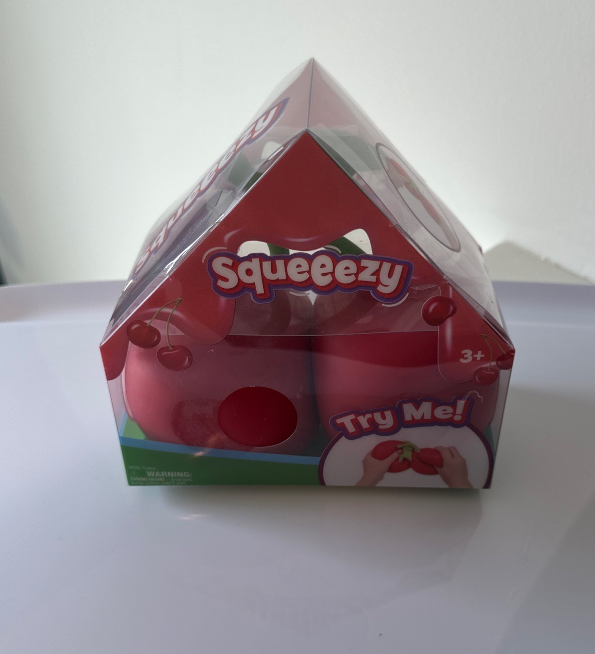 Sunny Days Squeeezy Cherries Viral Squish Squishy Fidget Toy Jumbo