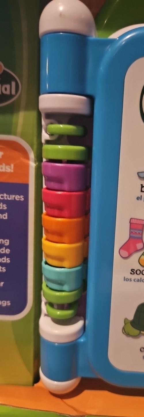 LEAPFROG LEARNING FRIENDS 100 WORDS BILINGUAL ELECTRONIC BOOK New