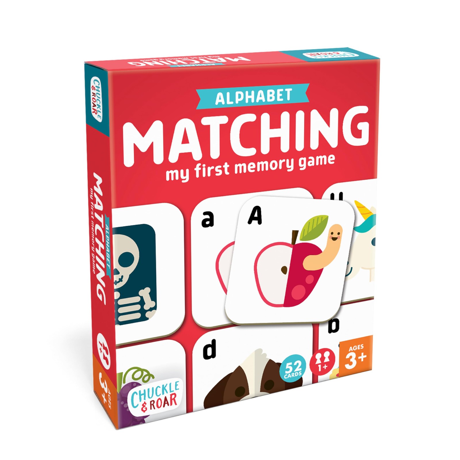 Chuckle & Roar Alphabet Matching 26.48 cm x 4.19 x 21.48 cm, Multicolor
