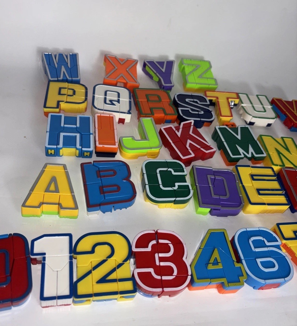 Lakeshore Learning Alphabet Alphabots Transforming Letters & Numbers Robot Toys