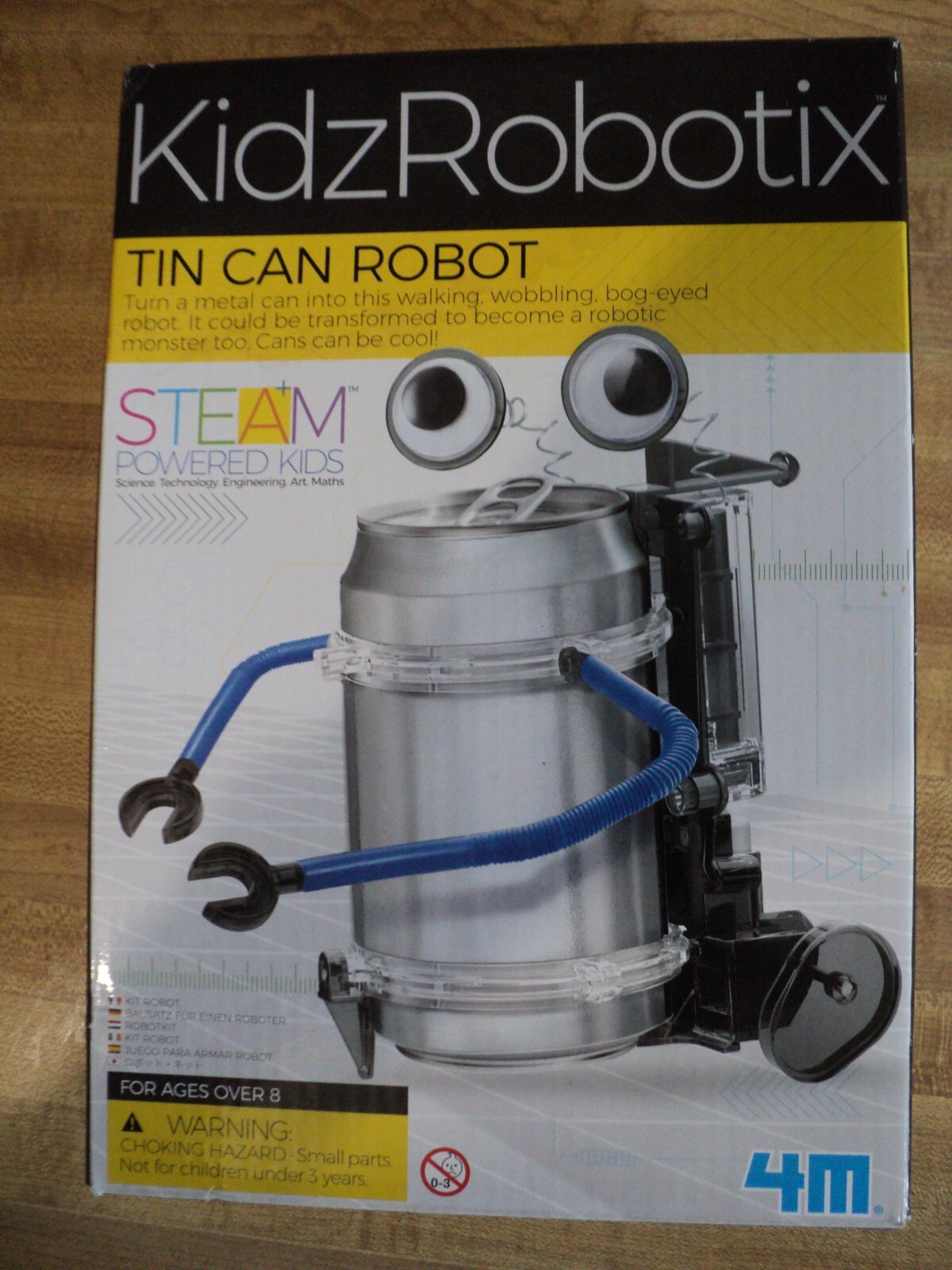 KidzRobotix Tin Can Robot New in Box FREE SHIPPING