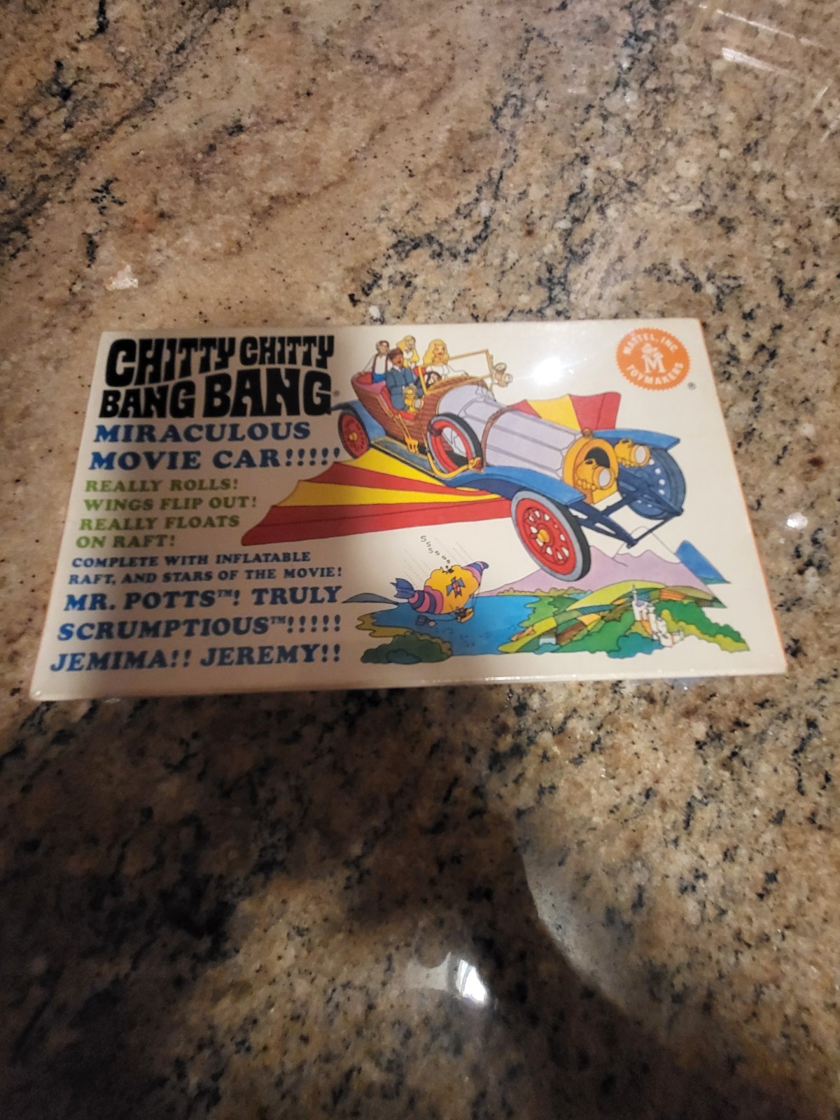 1968 Mattel chili chili bang bang car Complete sealed HTF