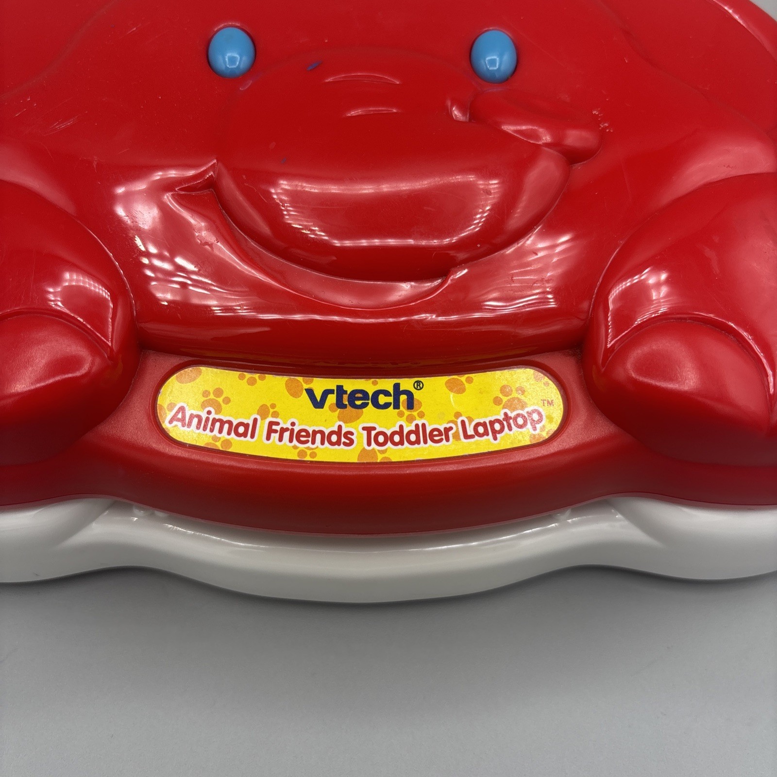 VTECH ANIMAL FRIENDS TODDLER LAPTOP Model 1031 Animals Numbers Shapes Music