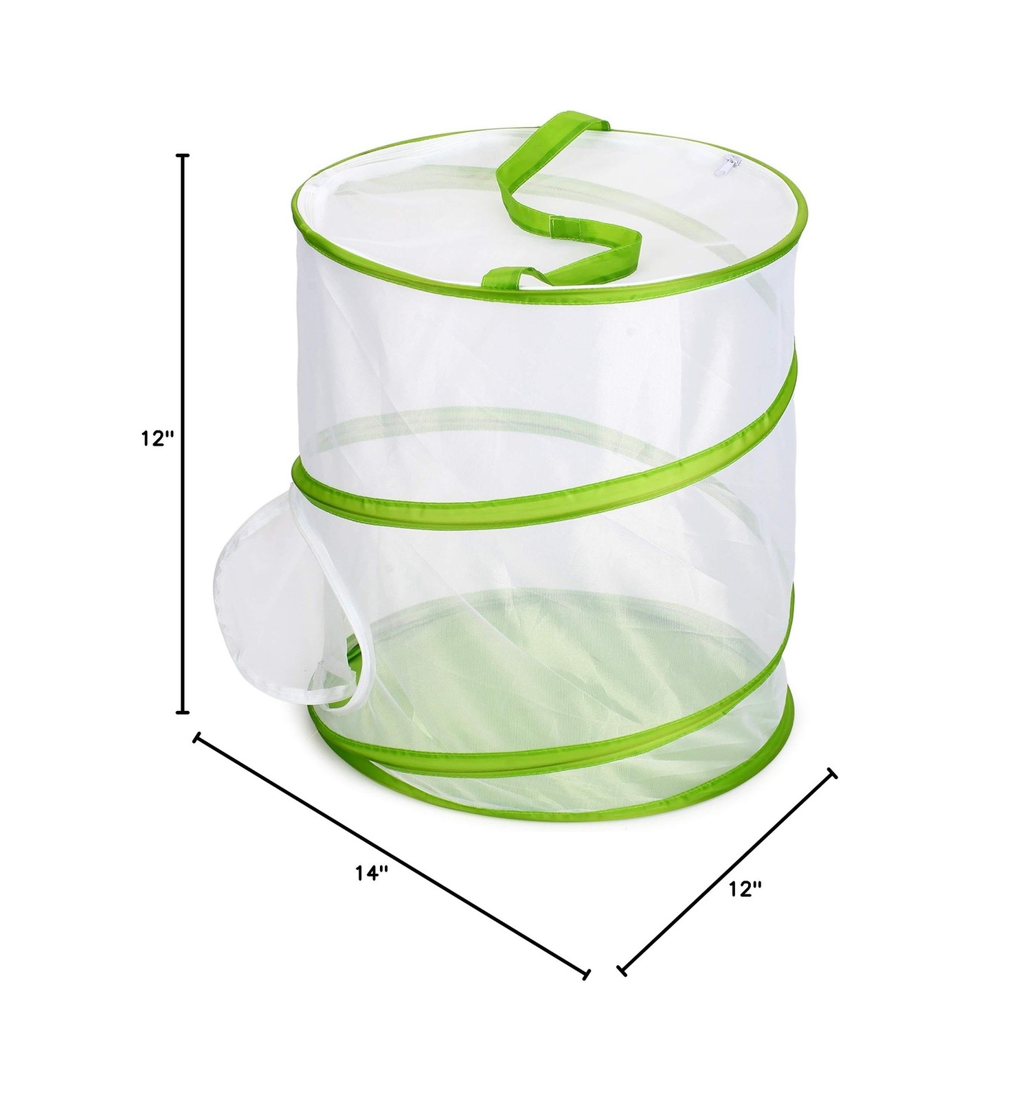 Insect and Butterfly Habitat Cage Terrarium Pop-up 12″ x 14″ Tall USA FAST SHIP