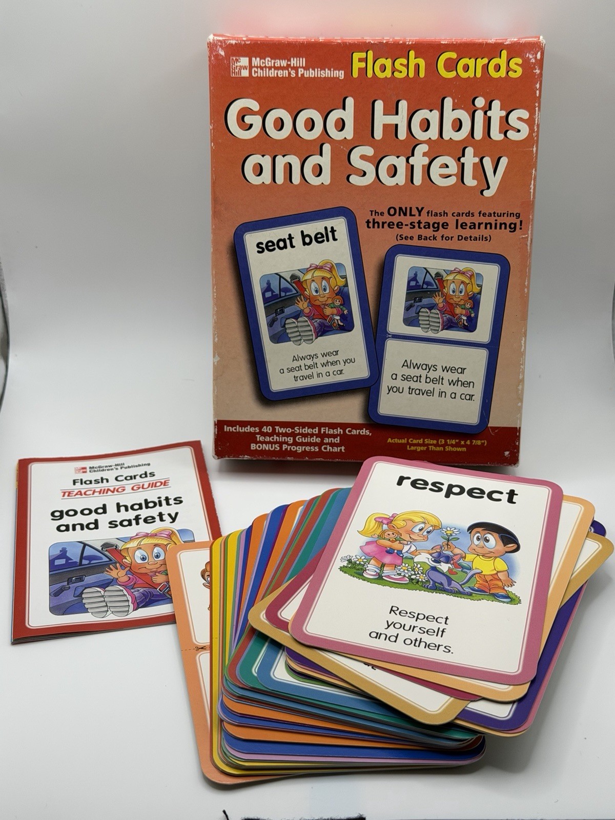 Good Habits And Safety Flash Cards By McGraw Hill Childrens Publishing