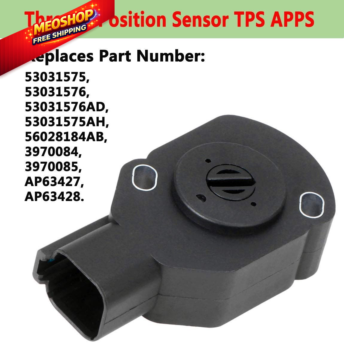 3970085 Throttle Position Sensor TPS APPS,Fit for 1998-2004 Dodge Ram 2500…
