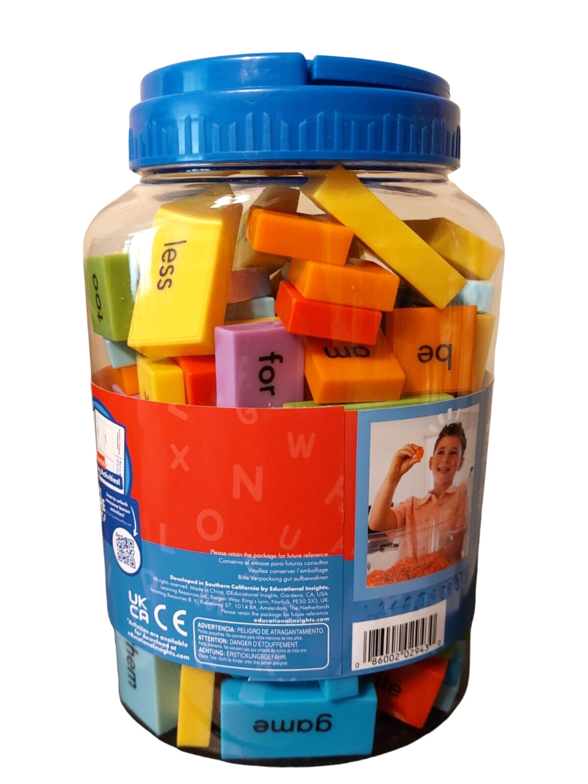 Educational Insights Sentence Building Dominoes 228 Words/Punctuations & More