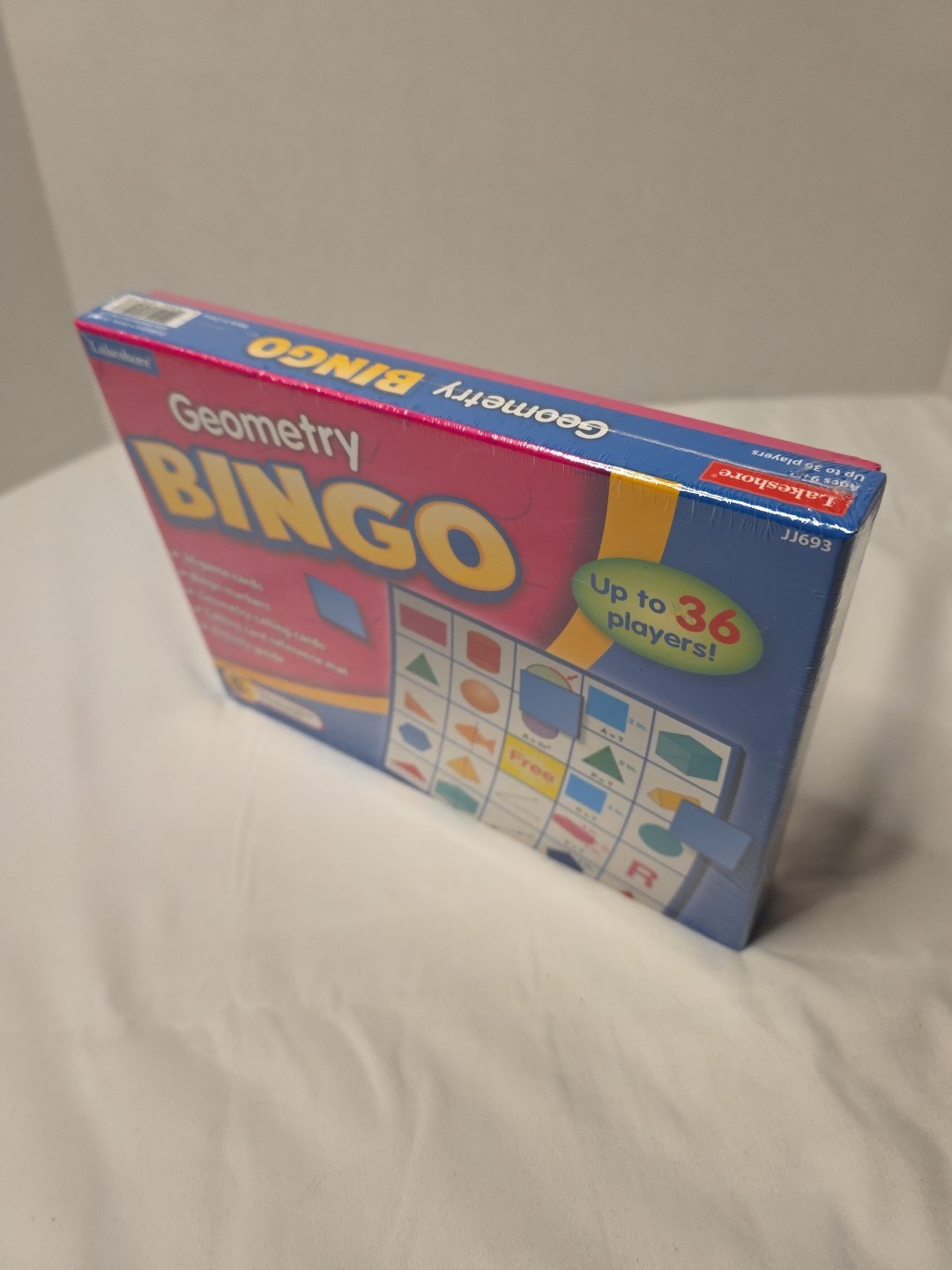 Lakeshore Geometry Bingo – Ages 9+ JJ693 Brand New Sealed