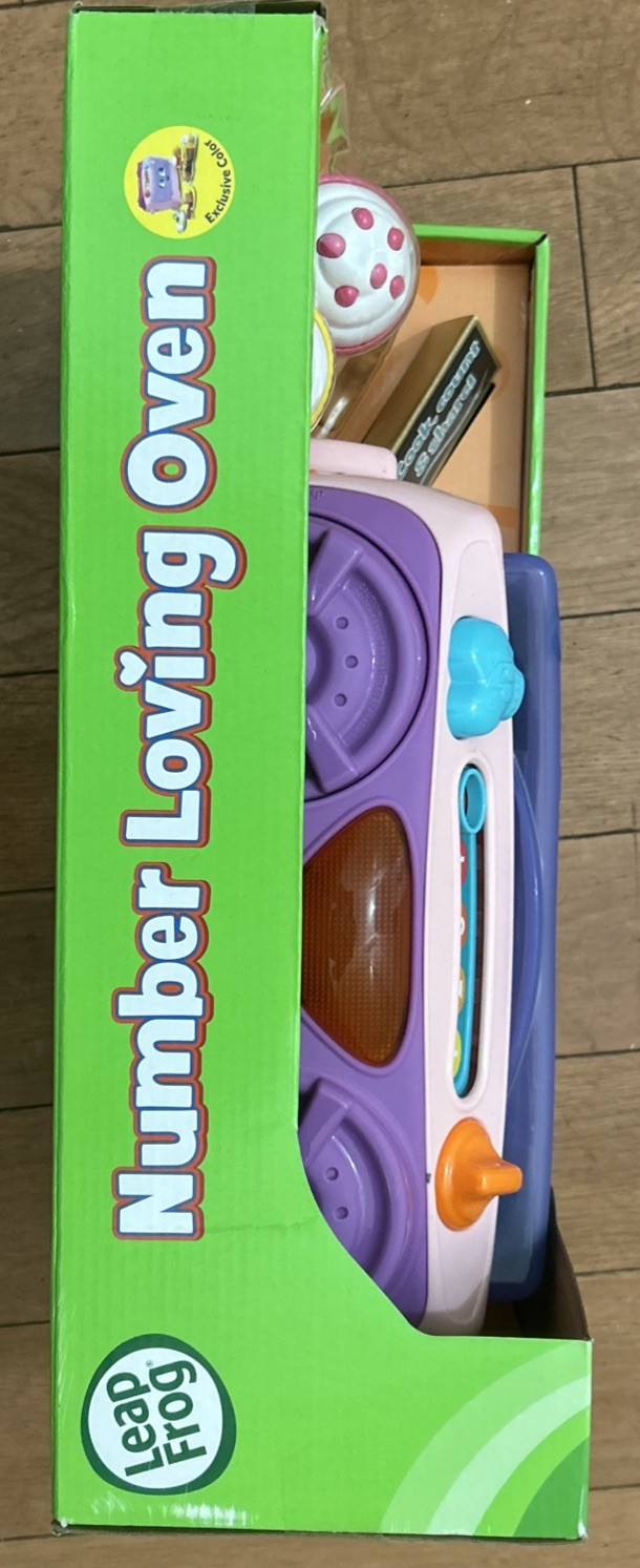 LeapFrog Number Lovin’ Oven Pretend Play Learning Toy 16 Food Pieces NEW