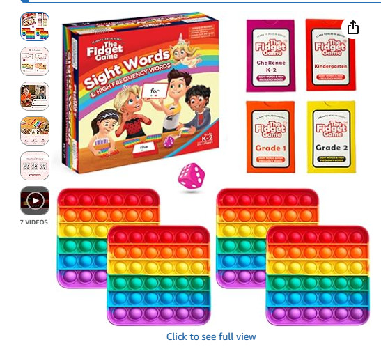 Phonics Games for K/1st/2nd grade reading practice