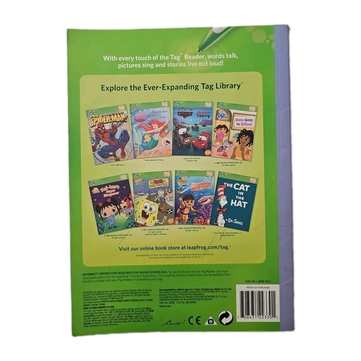 Leapfrog The Best Job! ( Short e ) Compatible with Tag | LeapReader Homeschool