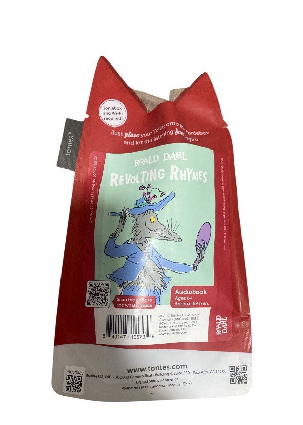 Tonies Roald Dahl: Revolting Rhymes Audio Play Figurine