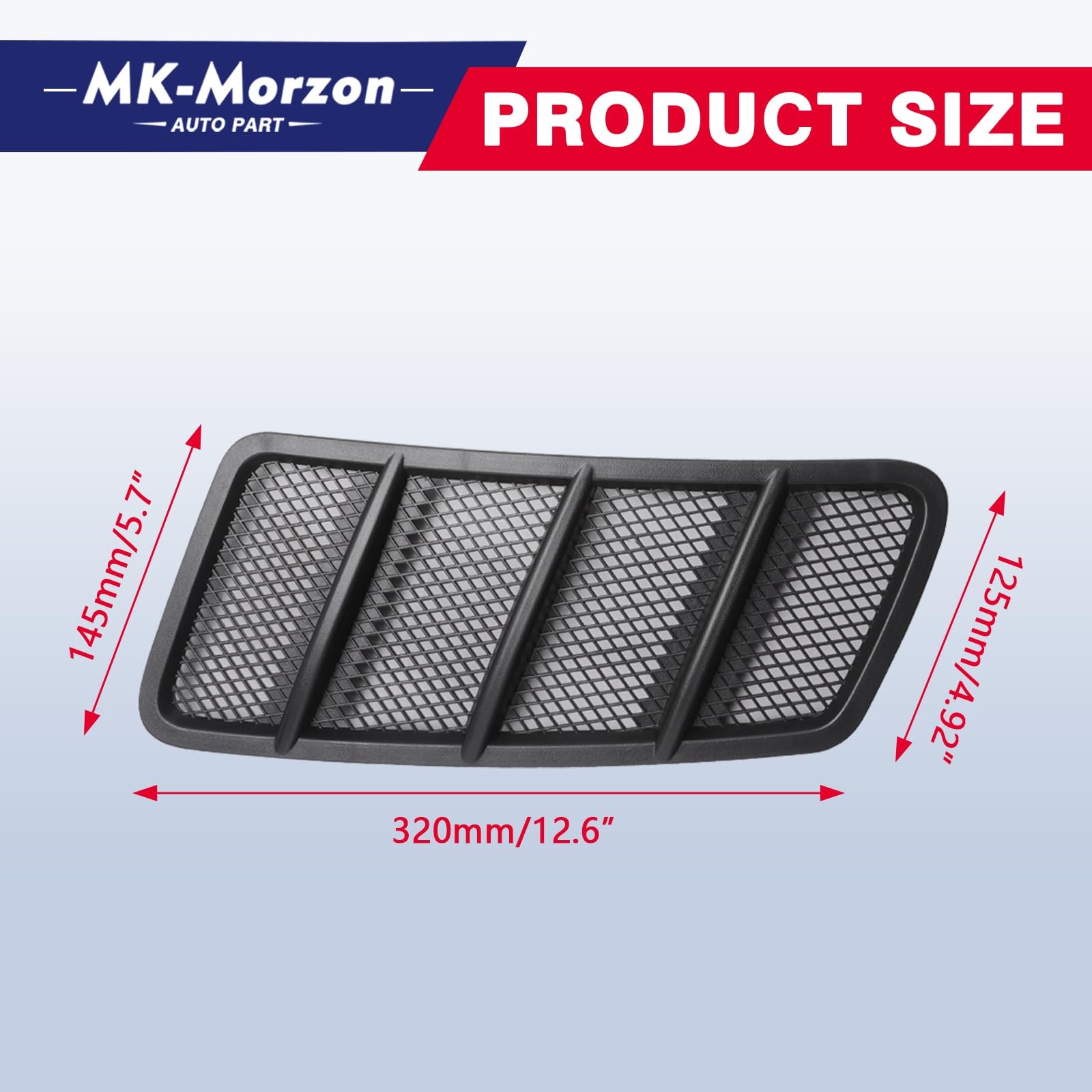 Front Hood Vent Grille 12-15 ML GL 1668800105