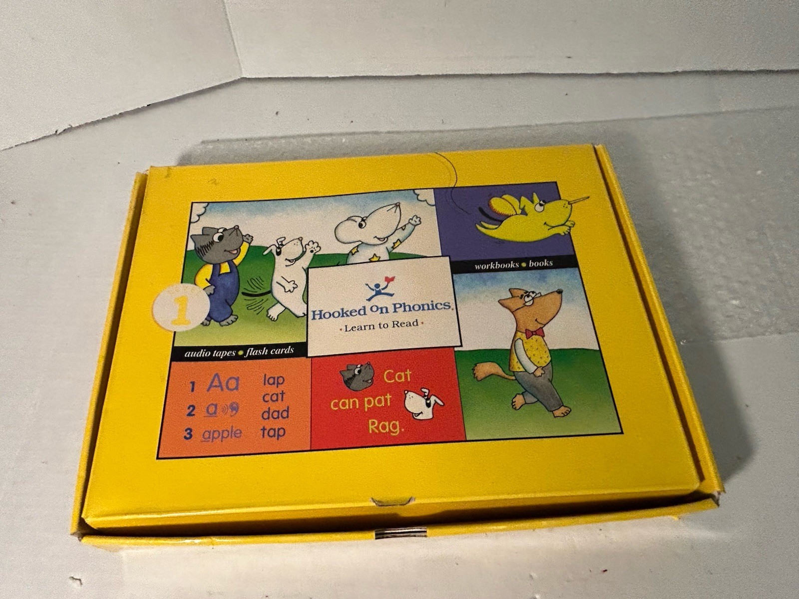 Vtg Hooked On Phonics Homeschool Learn To Read Level 1 Kit INCOMPLETE Read Desc