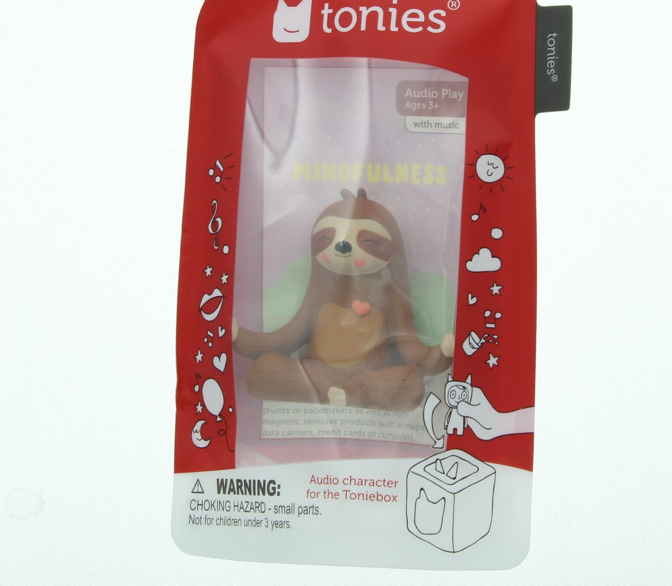 Tonies Mo The Sloth Meditation Audio Toy Figurine Mindfulness, 45 Min