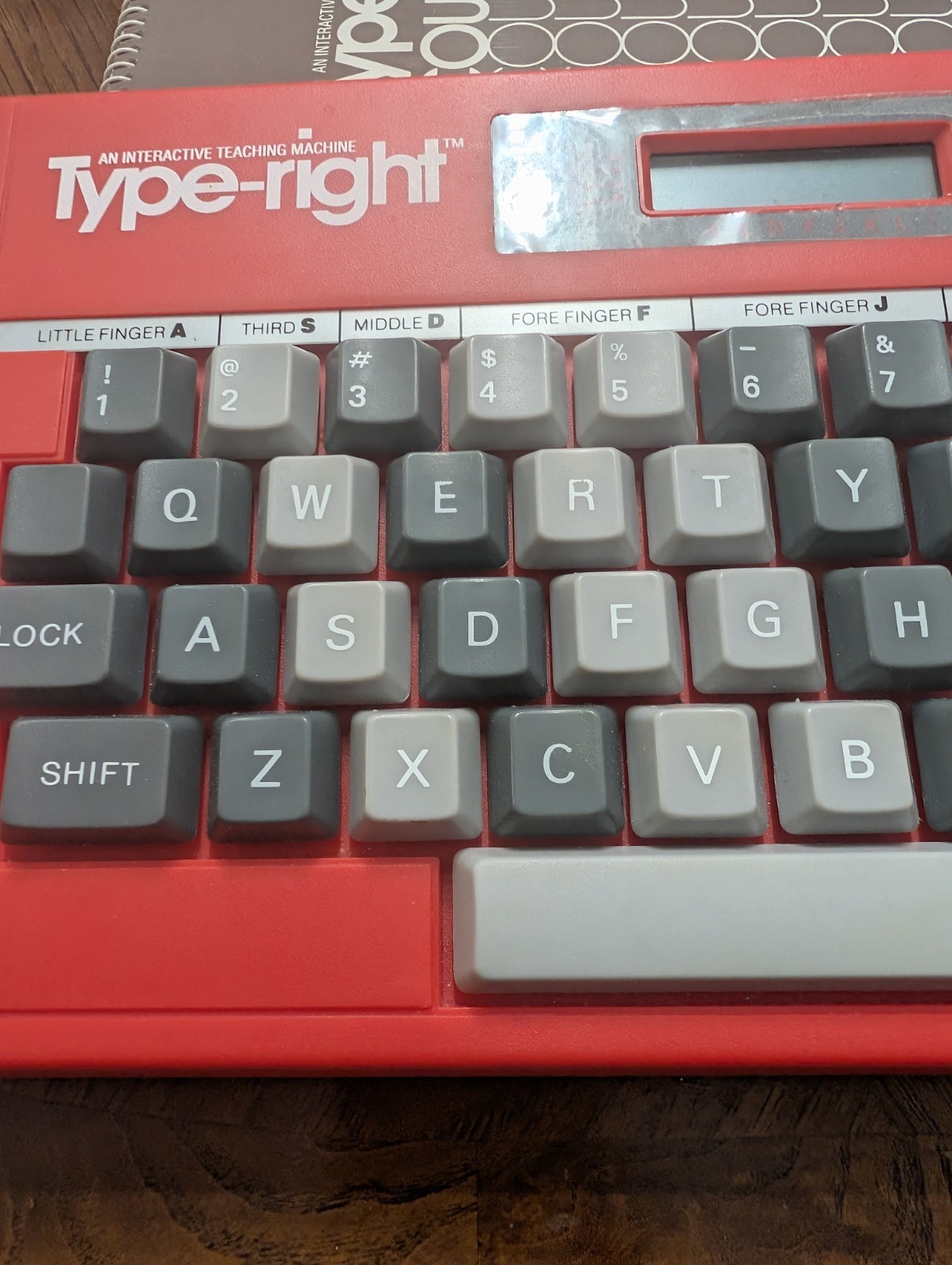 VTG VTech Type-right Typing Game Interactive Teaching Practice Machine 1985 Work