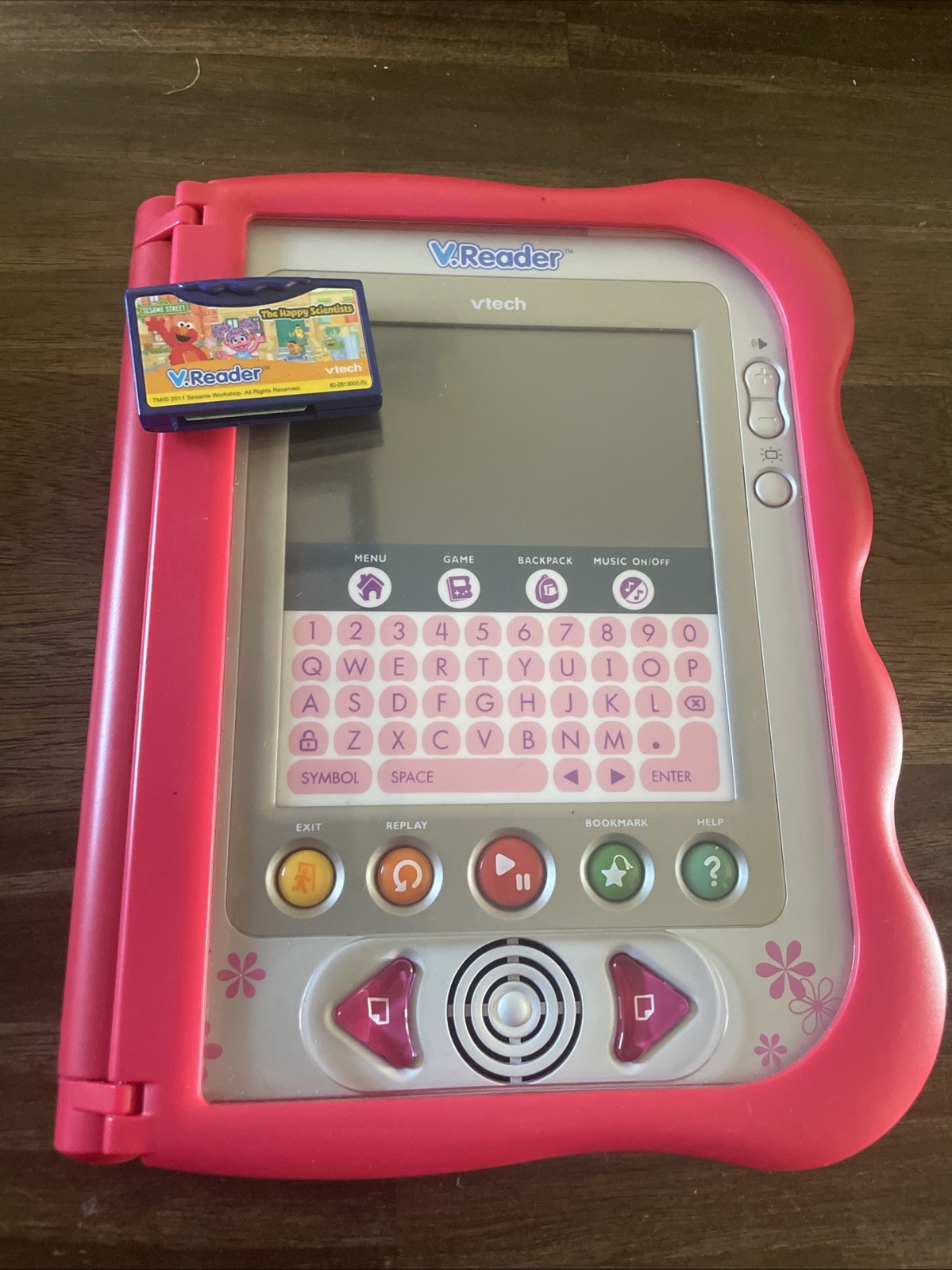 VTech V.Reader Interactive E-Reading System with Game Sesame Street