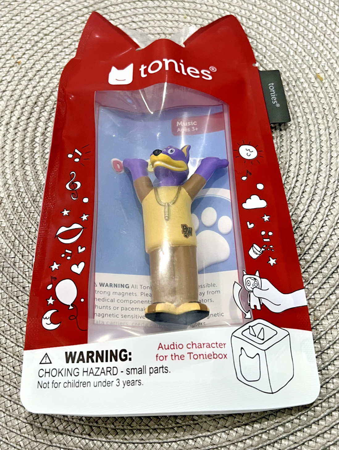 Tonies Bow Wizzle Audio Play Figure – Doggyland Character – Works with Toniebox