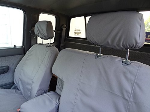 , Made to fit 1995-2000 Tacoma 60/40 Split Bench Custom Seat Covers. Gray