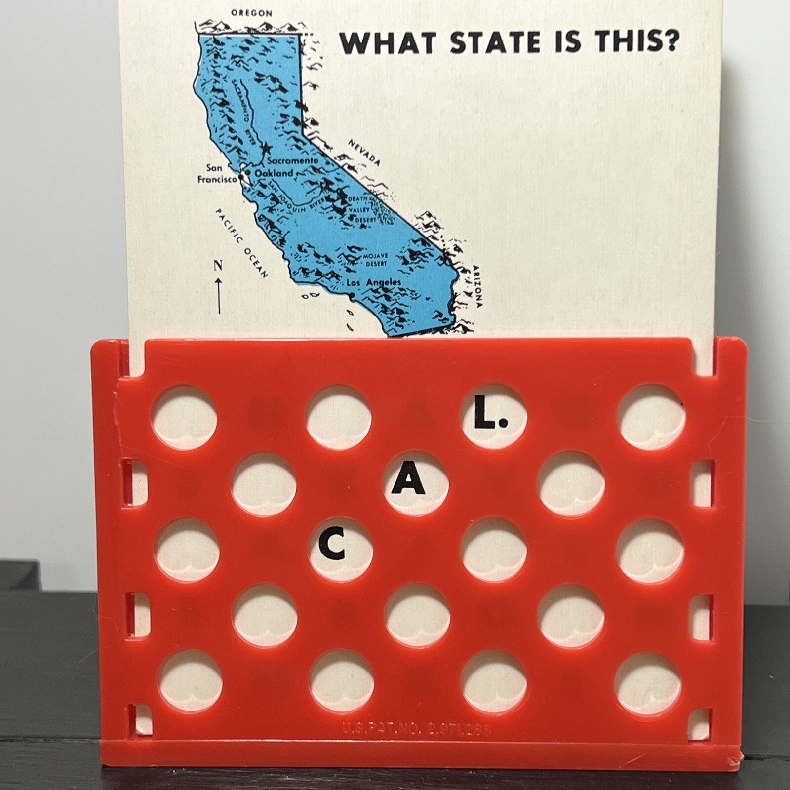 Vintage 1960s Magic Teacher Cards “All About Our 50 States” Bar-Zim Toy Co