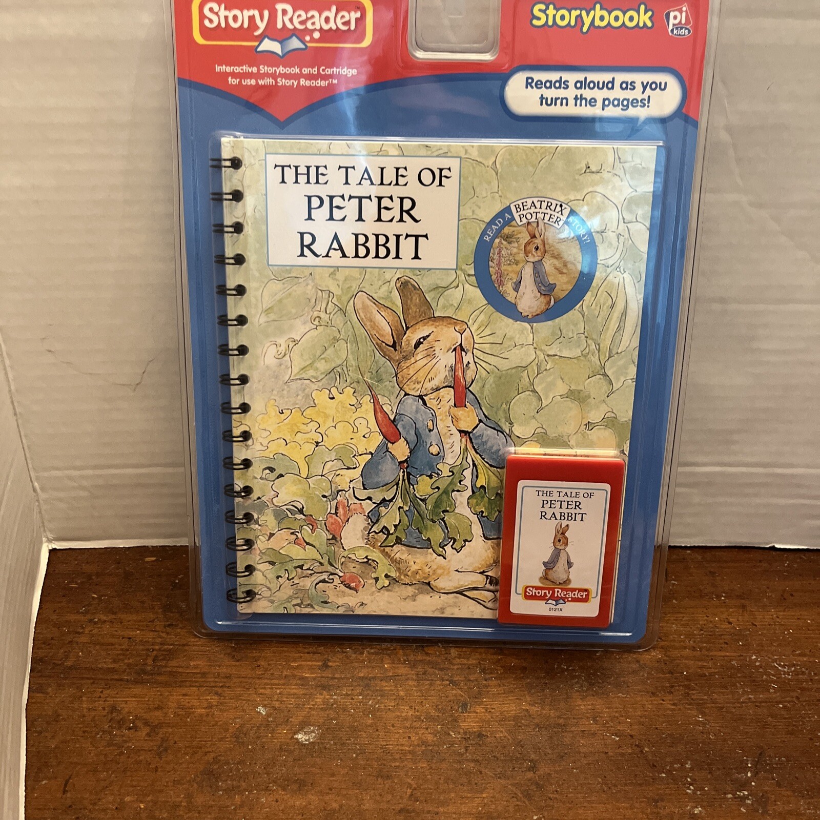 NEW PI Kids Story Reader Storybook & Cartidge Beatrix Potter Peter Rabbit